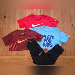 Boys size 4 Nike athletic bundle